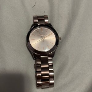 Rose gold Michael kors watch